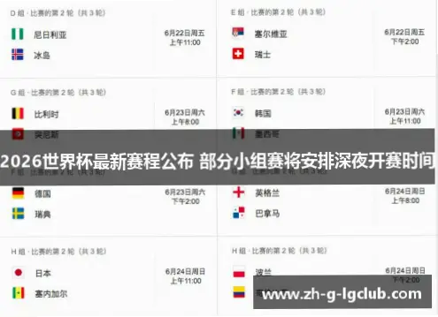 世界杯报道 赛程｜世界杯报道赛程时间表为何总在深夜？